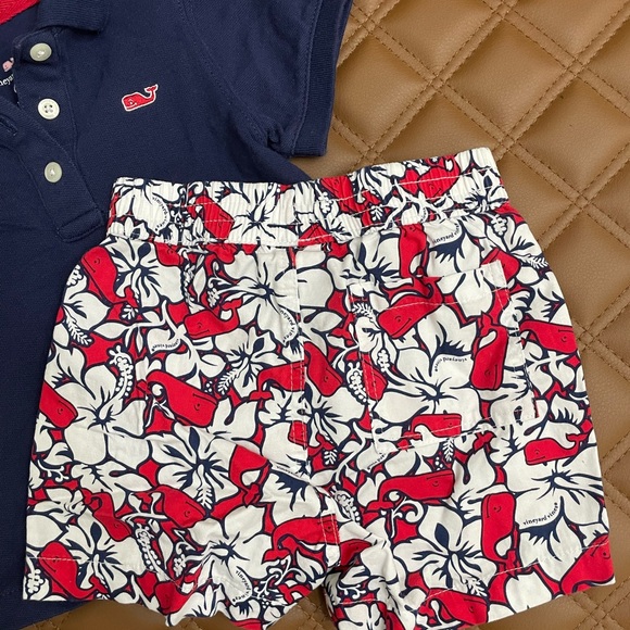 Vineyard Vines Toddler Collar Shirt with Shorts Bundle - Picture 2 of 10